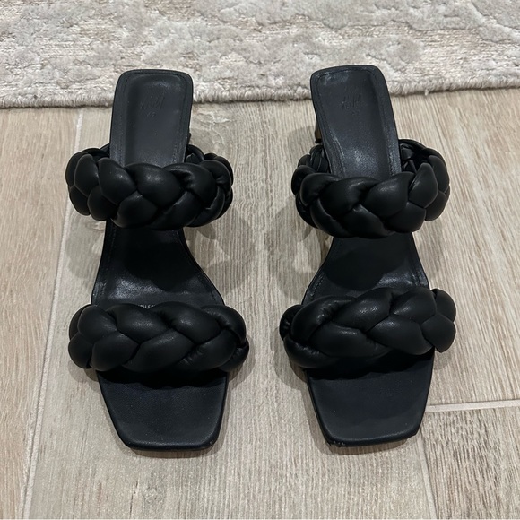 H&M braided heels. Size 10 - Picture 1 of 2